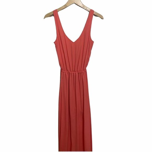 Show‎ Me Your Mumu Kendall Maxi Bridesmaid Wedding Formal Dress SMYM Coral Small - Picture 9 of 13